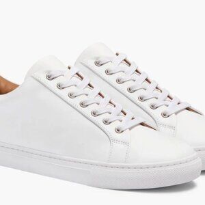 Thursday Boot Company White Leather Mens Minimalist Sneakers NWOT